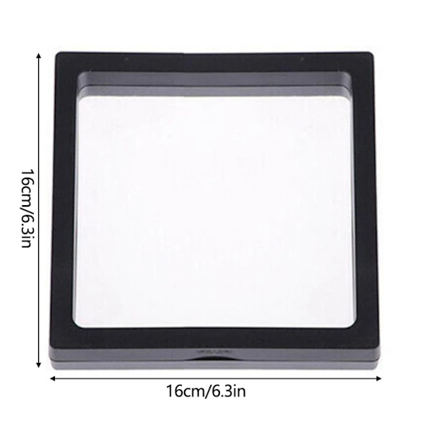 Ramme Oppbevaringsboks Bilderamme SORT 16*16CM 16*16CM black 16*16cm-16*16cm