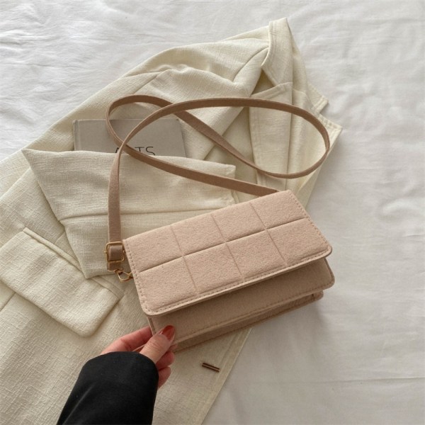 Skuldertaske Underarmstaske KHAKI Khaki