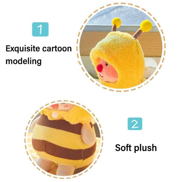 Dockkläder Tecknad Bi-Overall BEE-40CM BEE-40CM bee-40cm