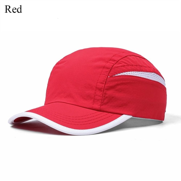 Baseballcaps solhatt RØD red