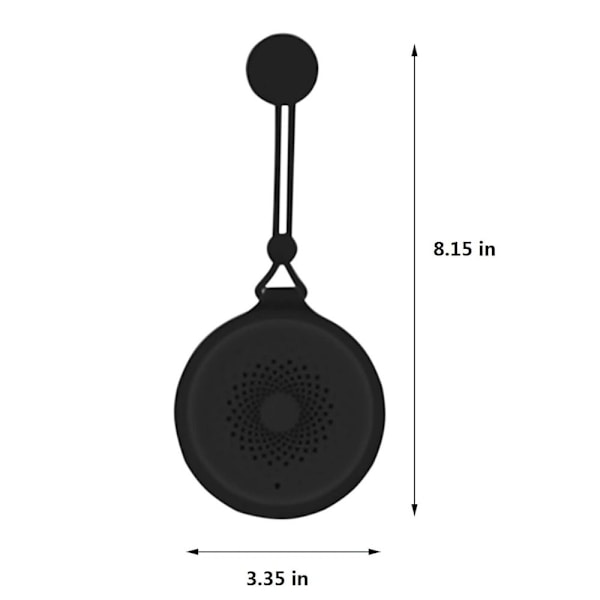 Bluetooth Høyttaler Dusj Høyttaler SVART black