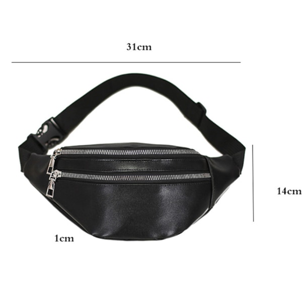 Midjeväska Fanny Pack RÖD Red