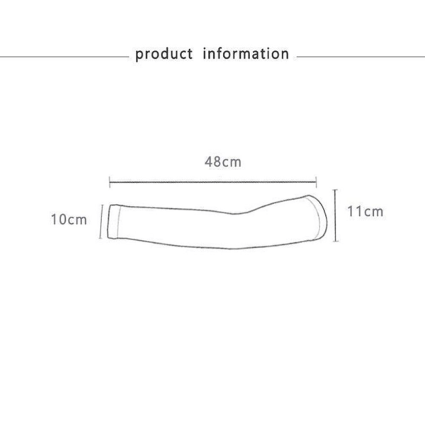Solbeskyttelsesarmhylser Anti UV-armdeksler GRÅ grey