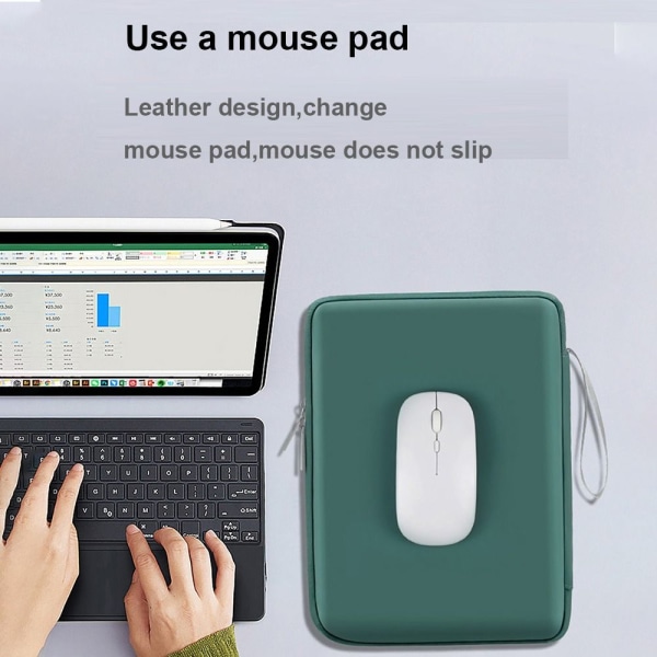 Laptoptaske Tablet-sleeve-etui GRÅ 11,5-12,9 TOMME Grey 11.5-12.9 inch