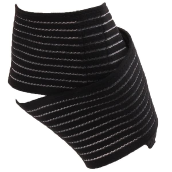 1 stk. Elastisk Ankelbind Sportsbeskyttelsesbind SORT Black