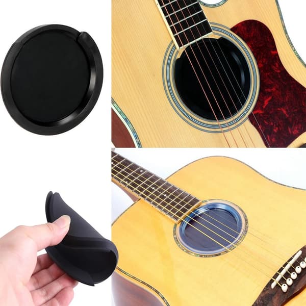 Gitar Silikon Lydhull Deksel Svak Buffer Plugg 10CM 10cm
