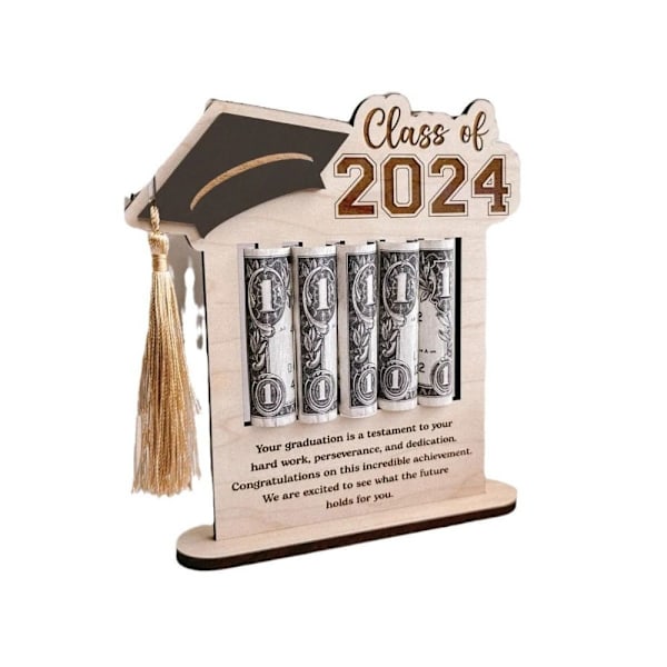 Graduation Money Holders Graduation Card SVART black