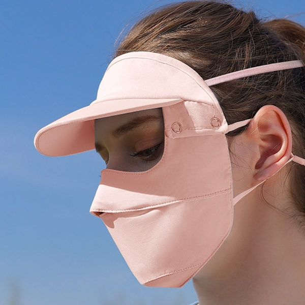Hattmask Ansiktetäcker GUL yellow