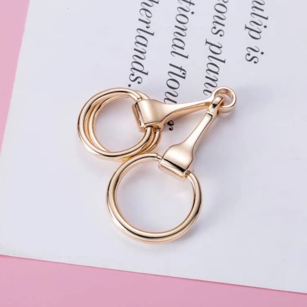 Silketørklæde Clip Damer Silketørklæde Spænde ROSE GULD Rose gold