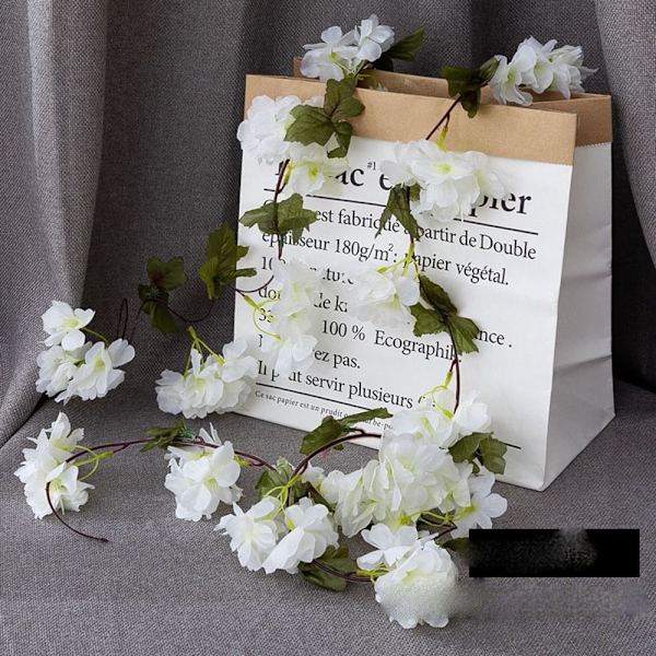 Sakura Vine Bryllupsdekoration HVID White
