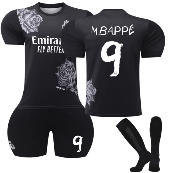 Real Madrid Spesial Co-merket Utgave Fotballdrakt for Barn 2024-2025 Nr. 9 Mbappé 28