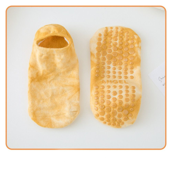 Joogasukat Lyhyet sukat KELTAINEN Yellow