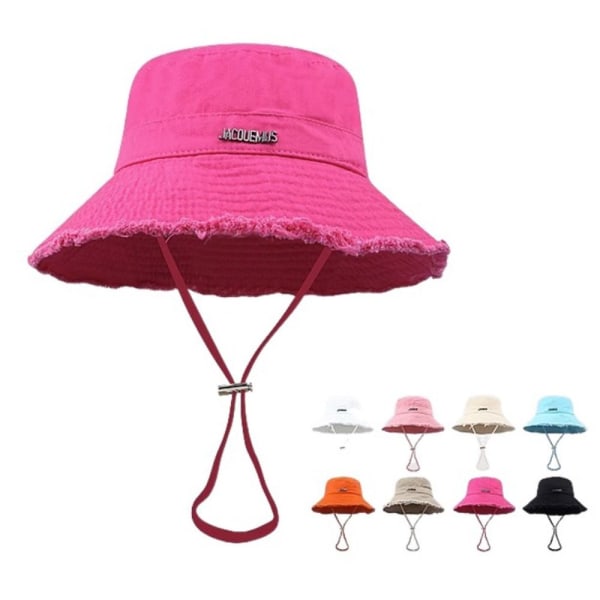 Bucket Hat Dame Kasket HVID White