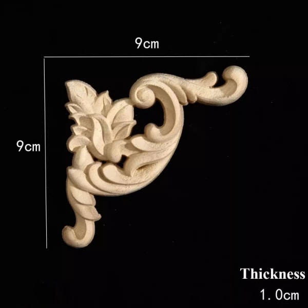 Træudskårne håndværk Træfigurer Håndværk 9X9CM9 9 9x9cm9