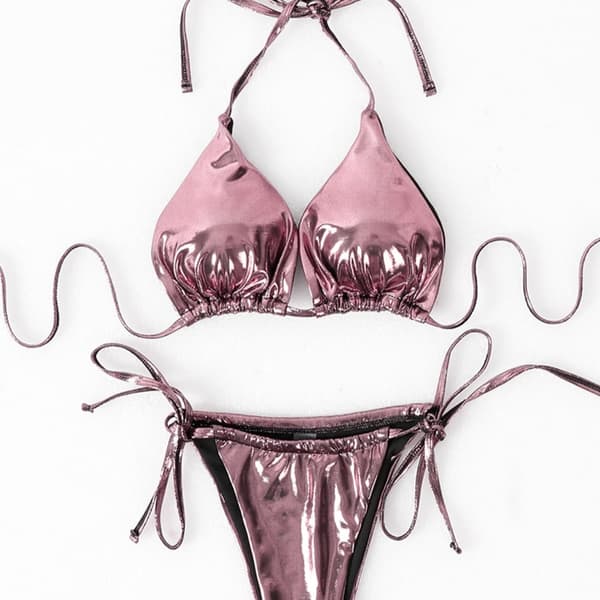 Badedragt Bikini Sæt HVID L White L