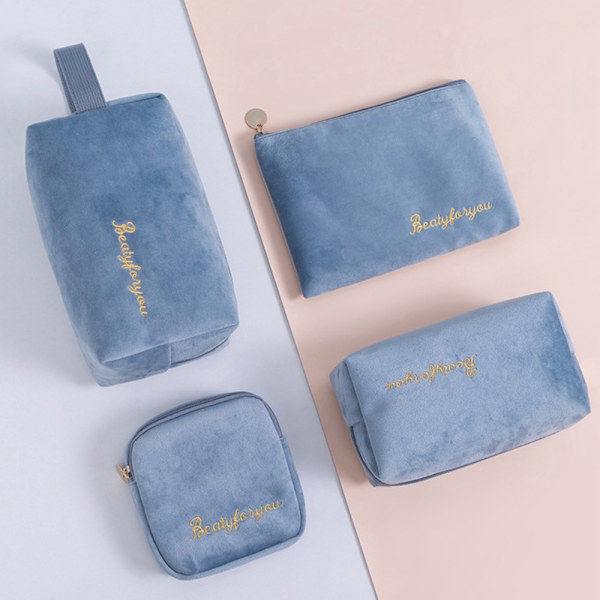 Kosmetiktaske Kosmetik Organizer GRÅ HÅNDHOLDT TASKE HÅNDHOLDT TASKE Grey Handheld bag-Handheld bag
