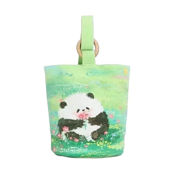 Panda Bucket Bag Lunchpåse 2 2 2