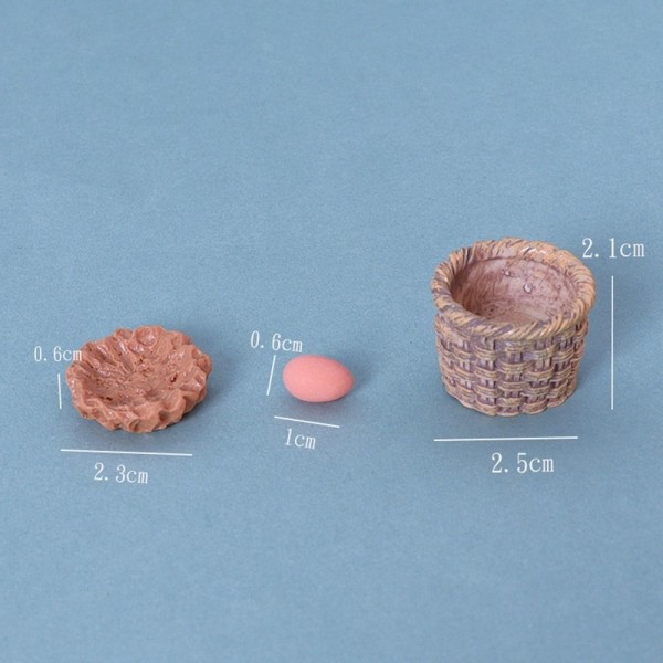 1Set Simulerade Ägg Söta Kycklingar Ägg 1 1 1