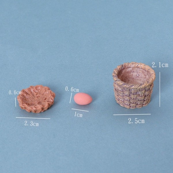 1Set Simulerade Ägg Söta Kycklingar Ägg 3 3 3