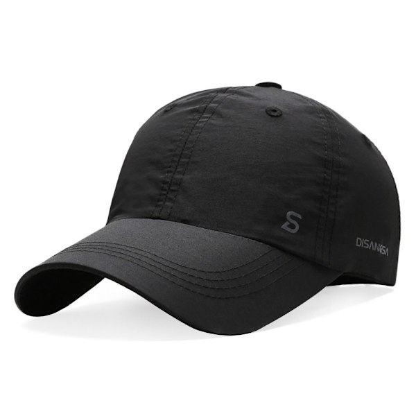 Basebollkeps Cap SVART ICKE-PORÖS TYL ICKE-PORÖS STIL Black Non-porous Style-Non-porous Style