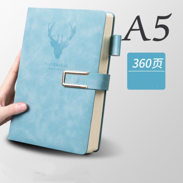 A5 Notebook Journal GRÅ grey