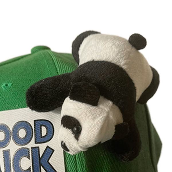 Panda Hat Baseball Hat GUL KID BØRN Yellow Kid-Kid