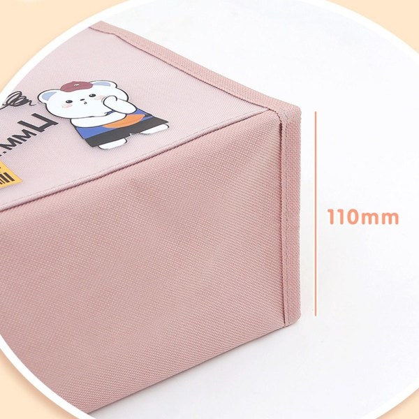 Vetoketjullinen pussilaukku File Bag PINK pink