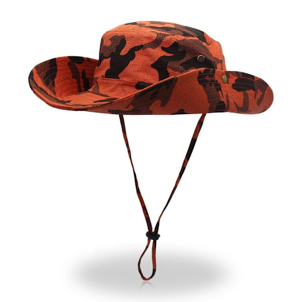 Fiskehatt Sommarstrandsolhattar ORANGE Orange