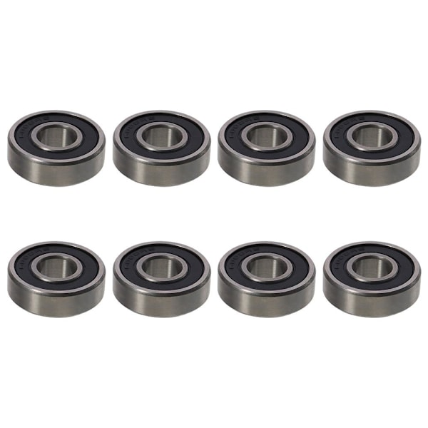 8 stk. Deep Groove Kuglelejer Dobbeltforseglede lejer 6000-2RS 6000-2RS 10x26x8mm