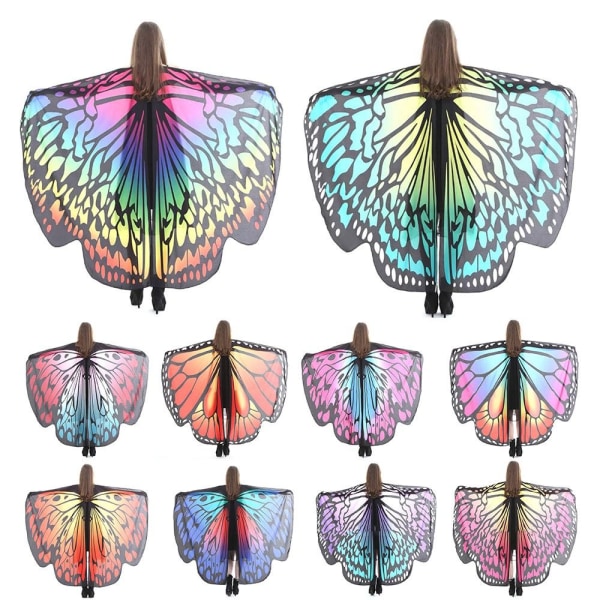 Butterfly Cape Butterfly Wings Sjal 07 07 07