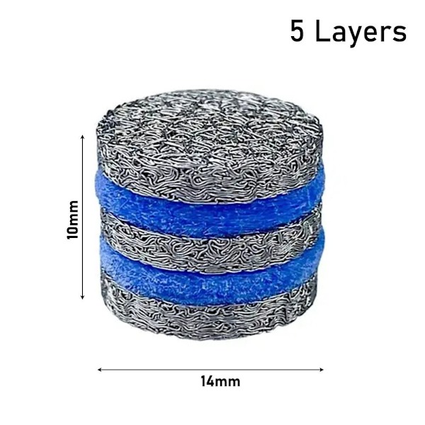 1 kpl mesh suutin suuttimen kärjet 5 KERROSTA 5 KERROSTA 5 Layers