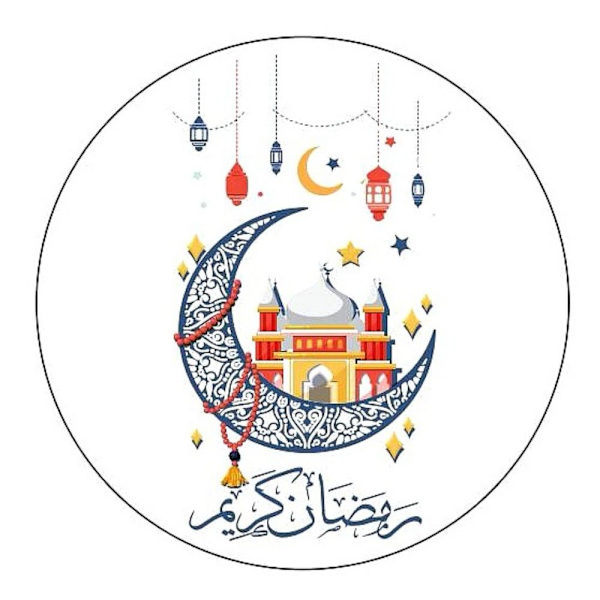Ramadan LED-lyspynt Ramadan hjemmedekorasjoner 6 6 6