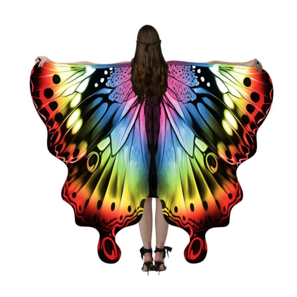 Butterfly Shawl Cape Faire Butterfly Wings E E E