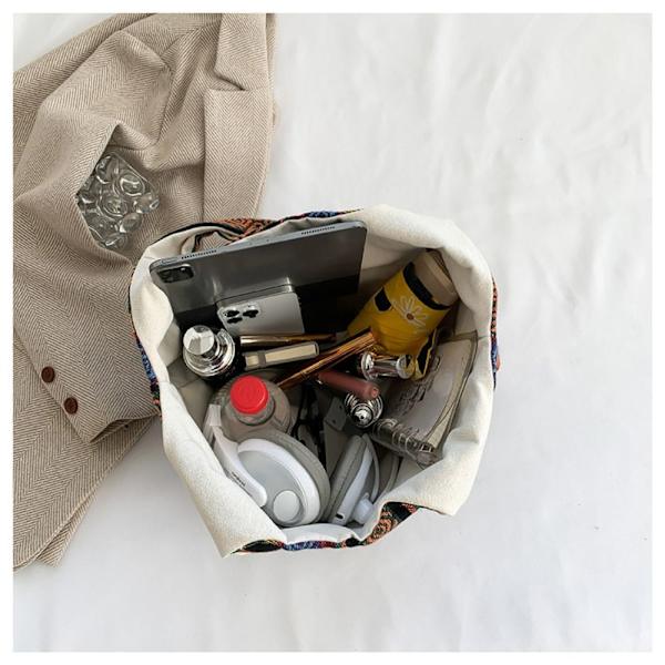 Stoffveske Skuldervesker BRUN brown