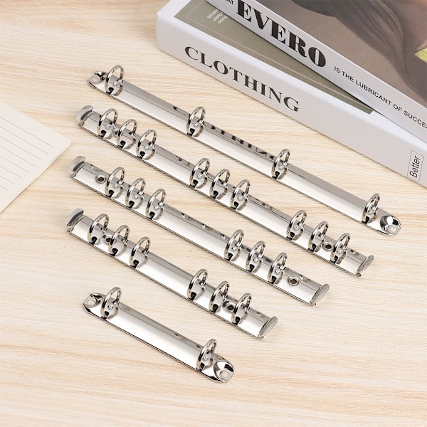 2 STK A5 Ringbind a5 Ringbind 6 Ringe a5 Notesbog 6-Huls Ringbind