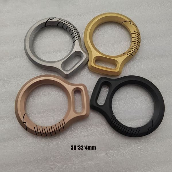 Nøgleringe Titanium Alloy KeyRings 1 1 1