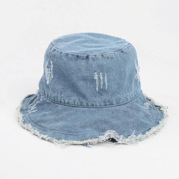Bomuldsbøttehatte Dame Sommerhat 4 4 4