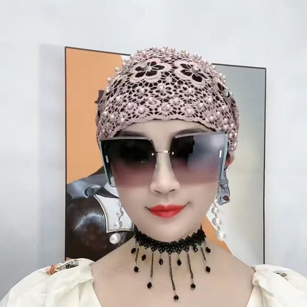 Baotou Hat Muslimsk Hue KAFFE Coffee