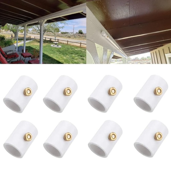 PVC-sprøyte PVC-tåkemunnstykke 10 STK 10 STK 10PCs