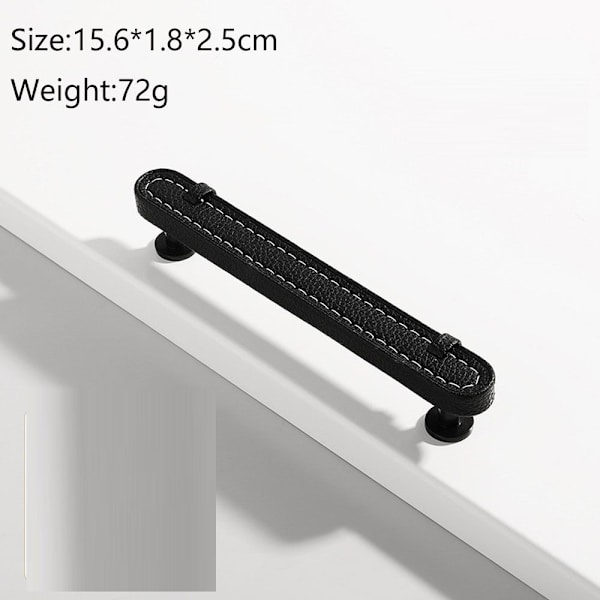 Reikäkahva Kaapin oven kahva MUSTA 1PC4 4 Black 1Pc4-4