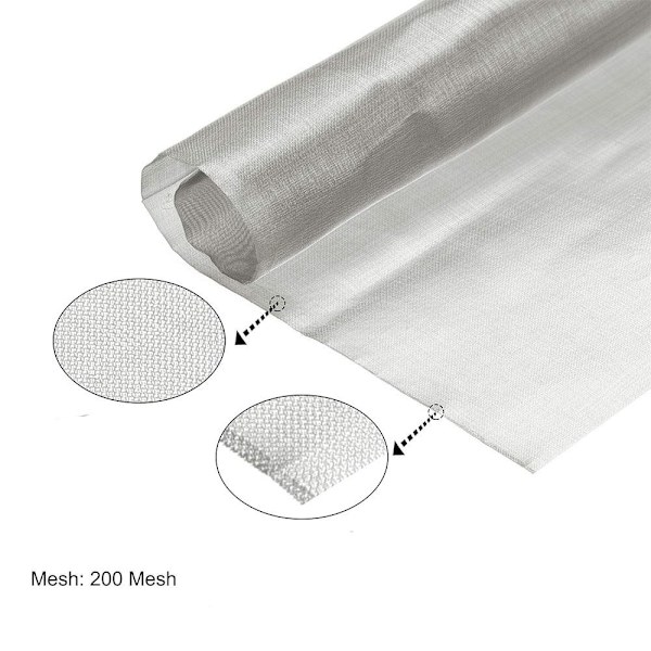 1 Stk Vævet Trådnet Filter Screen Sheet Fix Reparation Mesh
