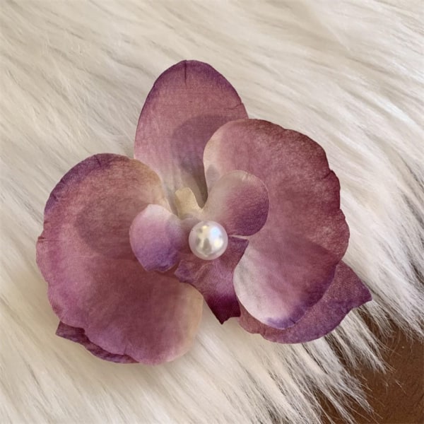 Phalaenopsis Flower Hiusneulan sivu Ankannokka Clip SININEN blue