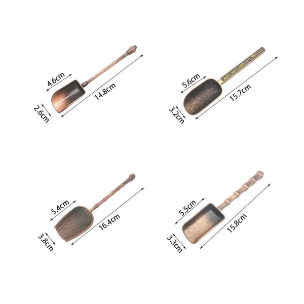 Teskyffel Teskedar BRONS C C Bronze C-C