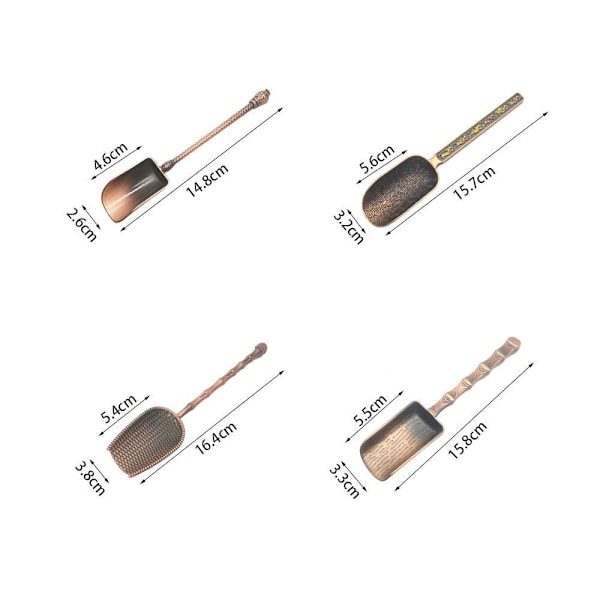Tespade Teskjeer KOBBER A A Copper A-A