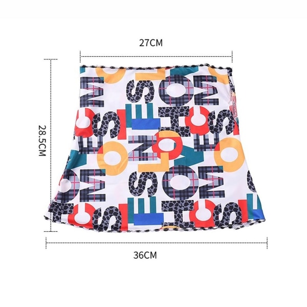 lce Silk Bandana Cool Face Huivi 4 4 4