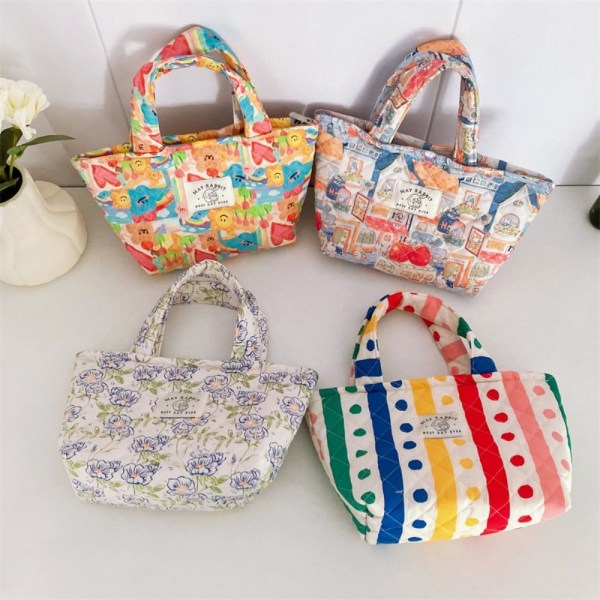 Flower Handbag Tote Bag C C C