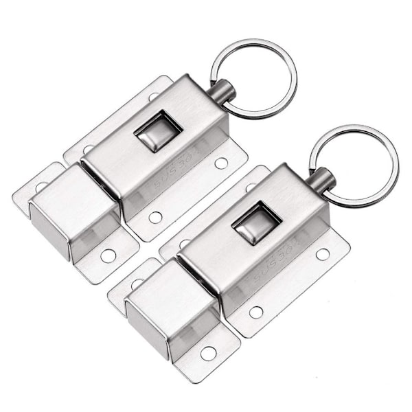 Fjærlåsestift Manuell Trekk Ringstift 2 STK 2 STK 2pcs