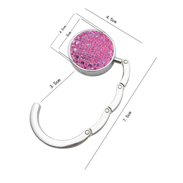 Handväska Krok Kvinnor Väska Organizer ROSA pink