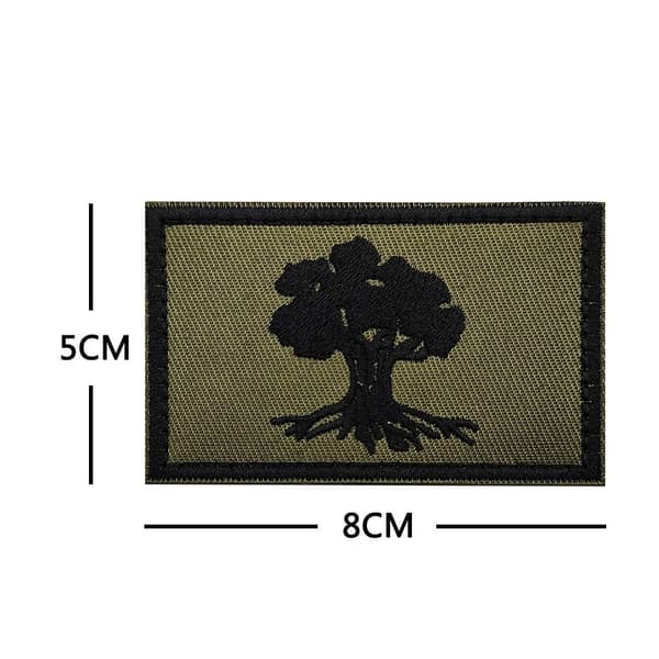 Hærrang Broderimærke 8 8 8
