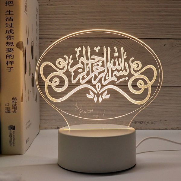 Akryl nattljus 3D LED-ljus M M M